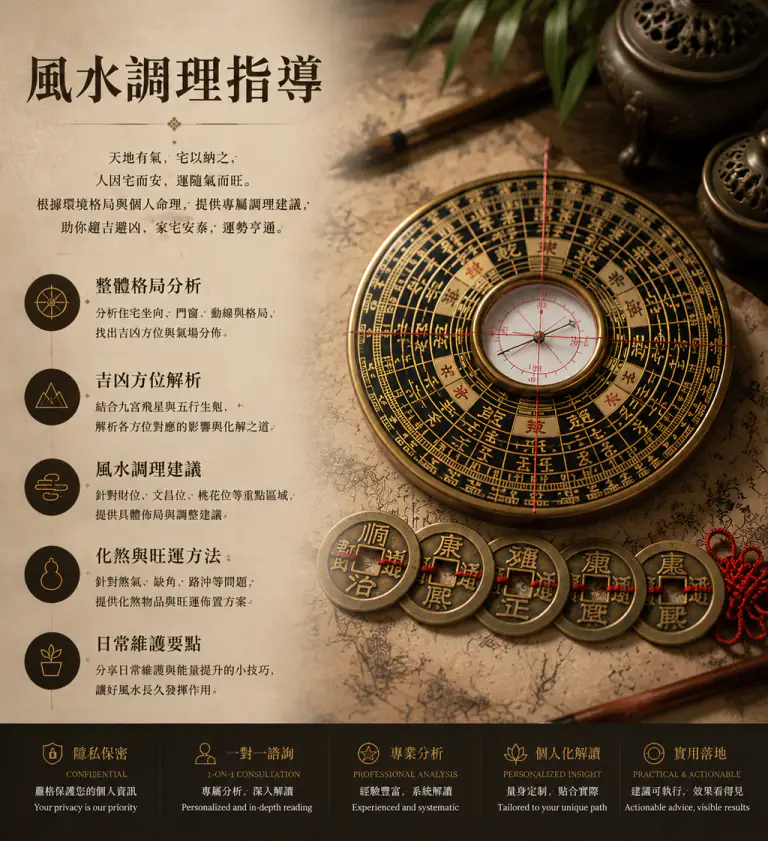 風水調理指導